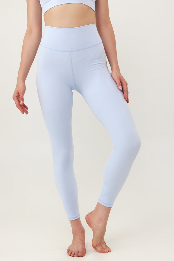 SKY BLUE HIGH WAIST LEGGINGS