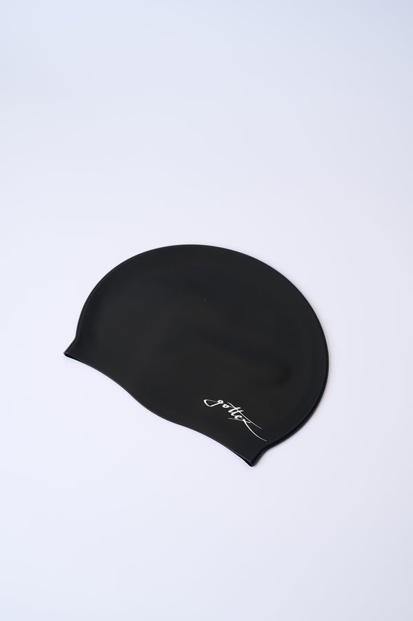 Silicone Swim Cap – Black