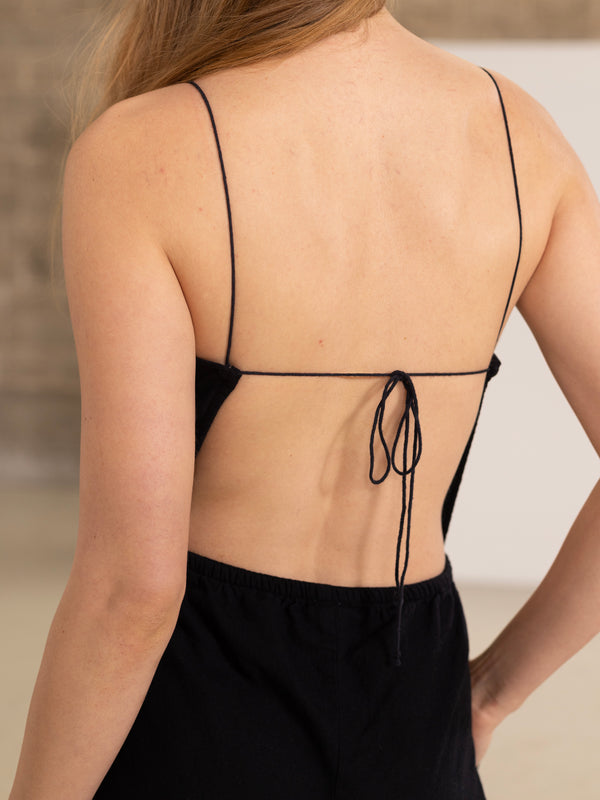 SORRENTO JUMPSUIT IN BLACK