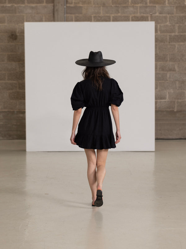 SORRENTO MINI DRESS IN BLACK