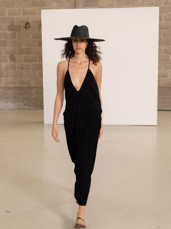 MARRAKECH MAXI DRESS IN BLACK