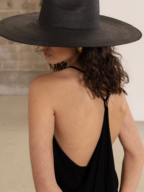 MARRAKECH MAXI DRESS IN BLACK