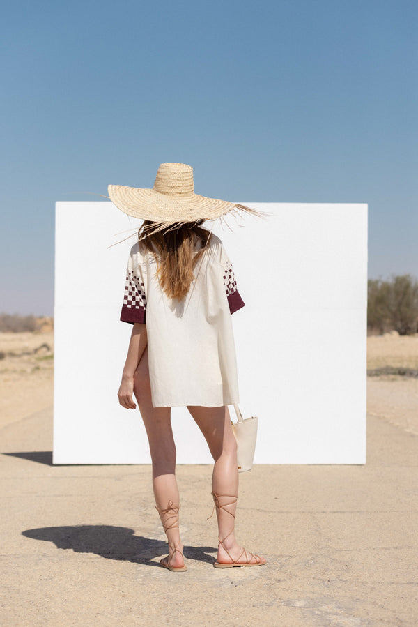 CAPRI BUTTONED SHIRT IN CREAM