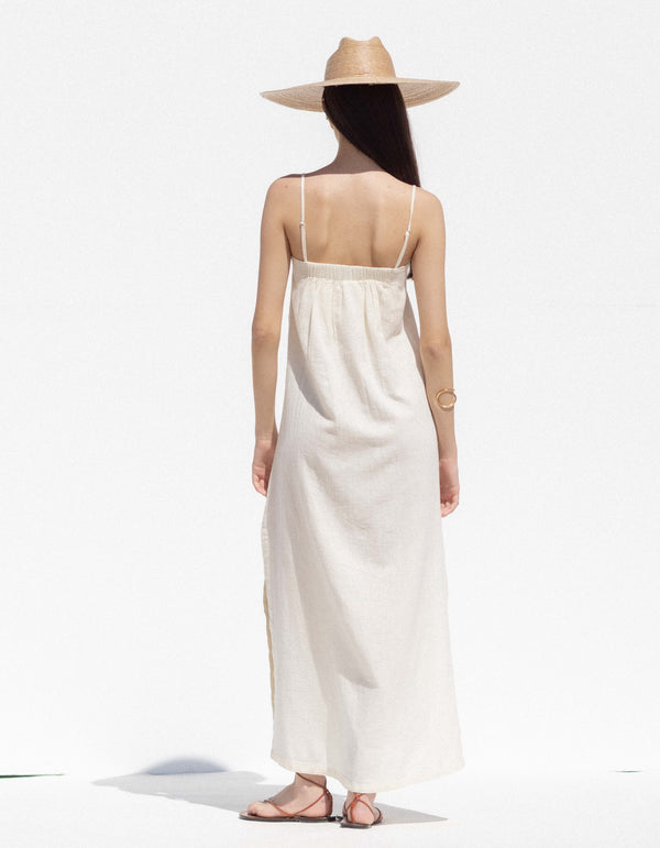SORRENTO MAXI DRESS IN CREAM