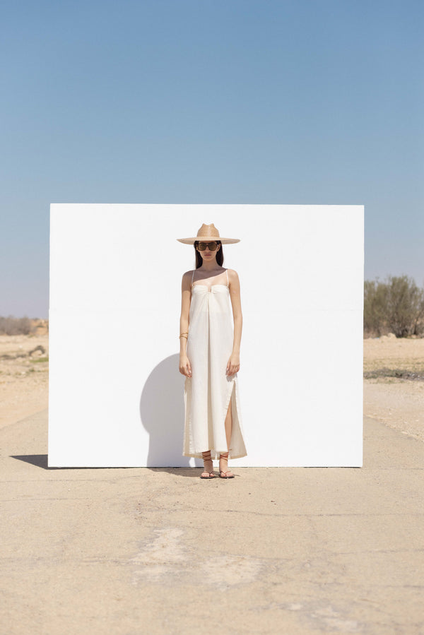 SORRENTO MAXI DRESS IN CREAM