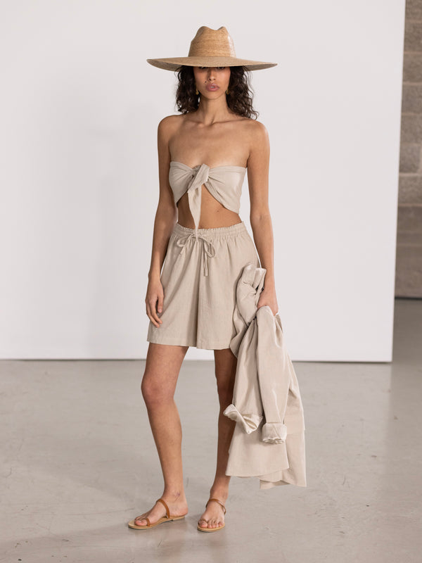 SORRENTO TUBE TOP IN STONE