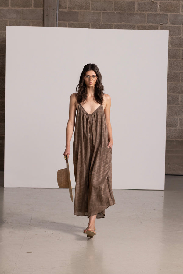 JUMPSUIT IN KHAKI