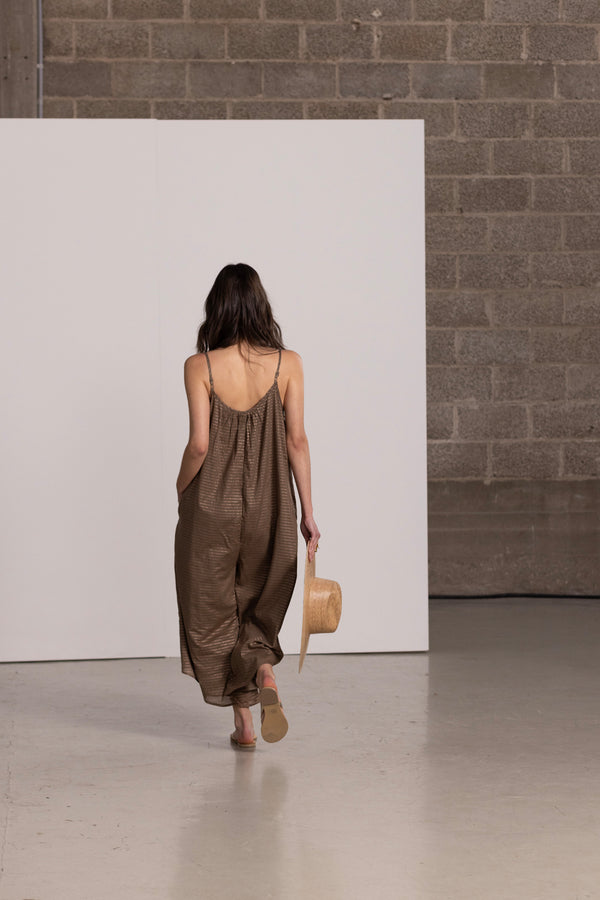 JUMPSUIT IN KHAKI