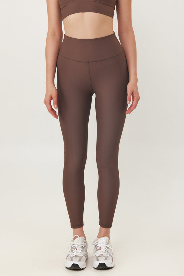 ESPRESSO RIBBED HIGH WAIST LEGGING