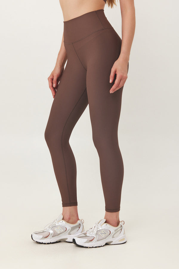 ESPRESSO RIBBED HIGH WAIST LEGGING