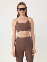 ESPRESSO RIBBED SPORT TOP