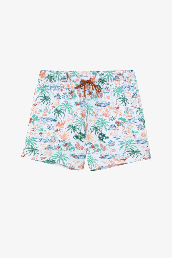 GOTTEX MEN SWIM TRUNKS 5″ - TROPICAL