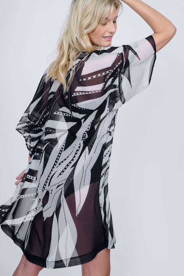 GOTTEX NATURES BEAUTY BELTED KIMONO