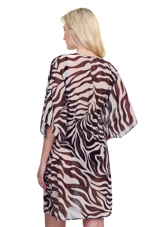 GOTTEX WILDEST DREAMS BEACH DRESS - BROWN