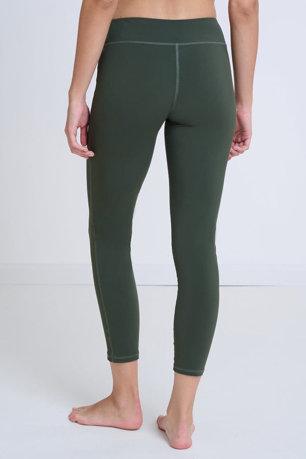 GOTTEX MODEST LONG LYCRA SWIM PANTS IN KHAKI