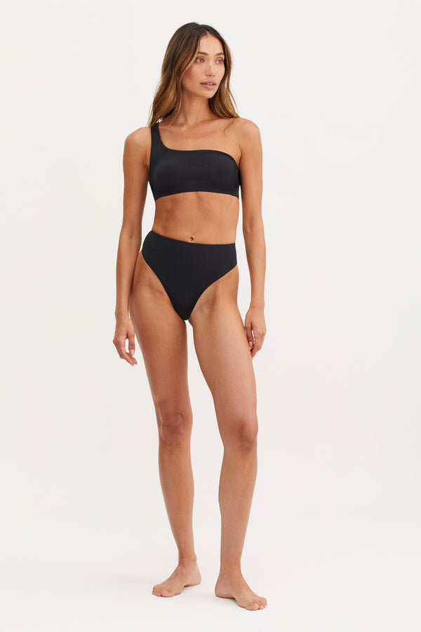 TIMELESS CHIC MONA BIKINI TOP - BLACK