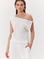 MARRAKESH OFF THE SHOULDER TOP IN WHITE