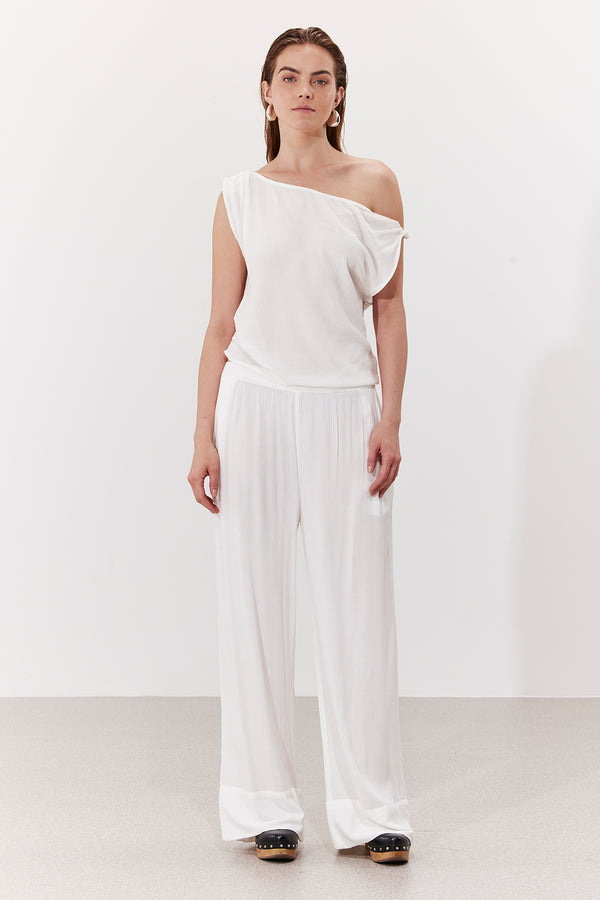 MARRAKESH OFF THE SHOULDER TOP IN WHITE