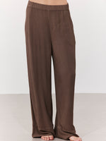 MARRAKESH WIDE-LEG PANTS IN KHAKI