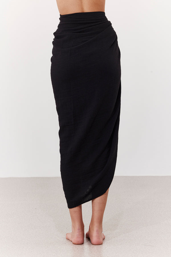OASIS BLACK PAREO