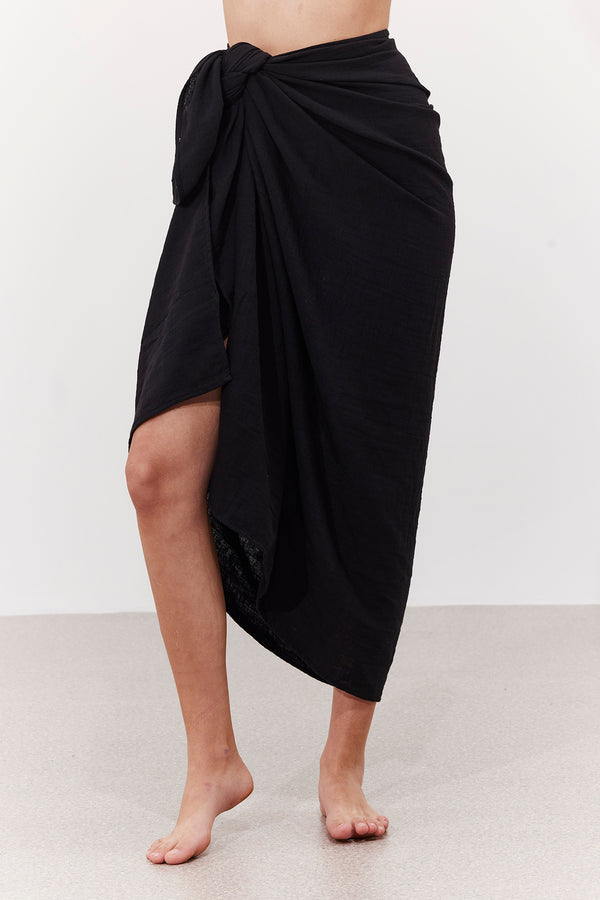 OASIS BLACK PAREO