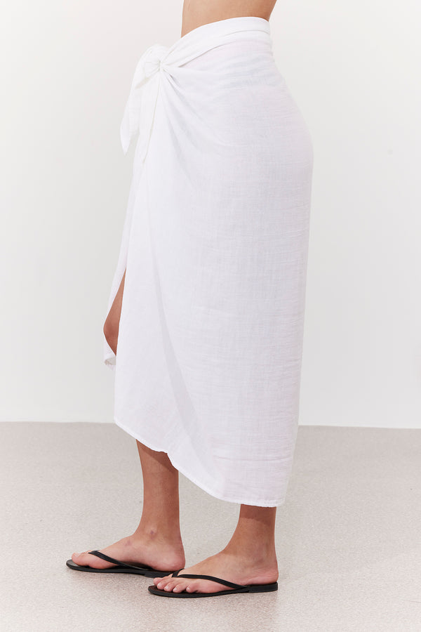 MARRAKECH WHITE PAREO