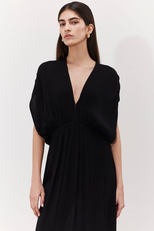 MARRAKECH MAXI DRESS IN BLACK