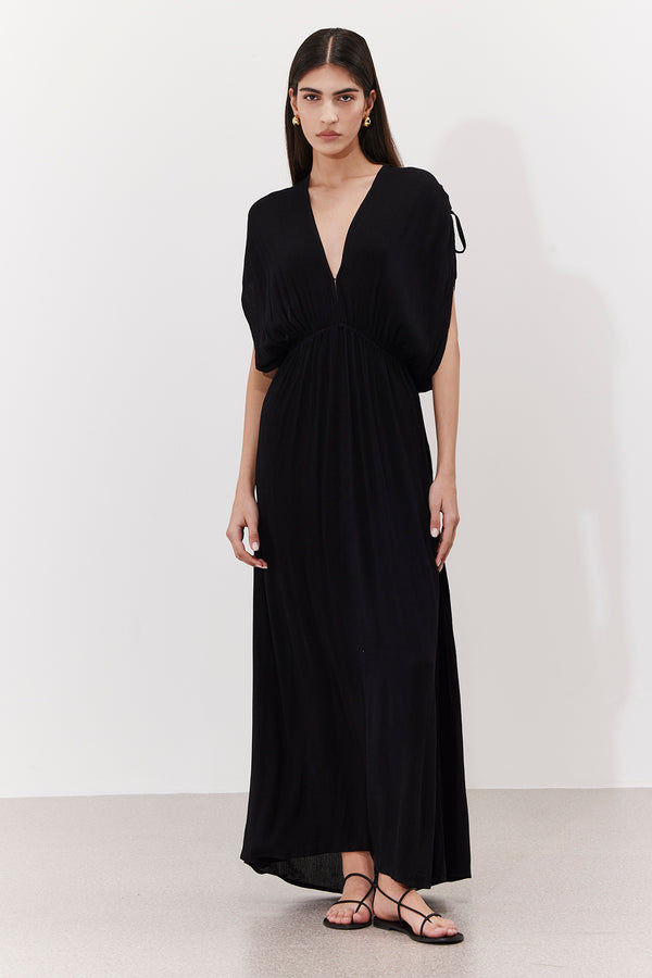 MARRAKECH MAXI DRESS IN BLACK