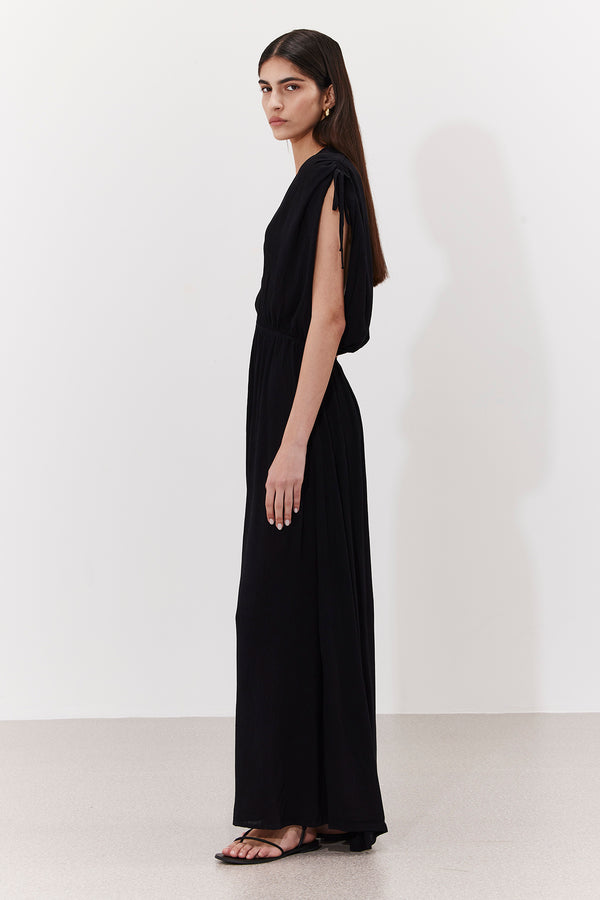 MARRAKECH MAXI DRESS IN BLACK