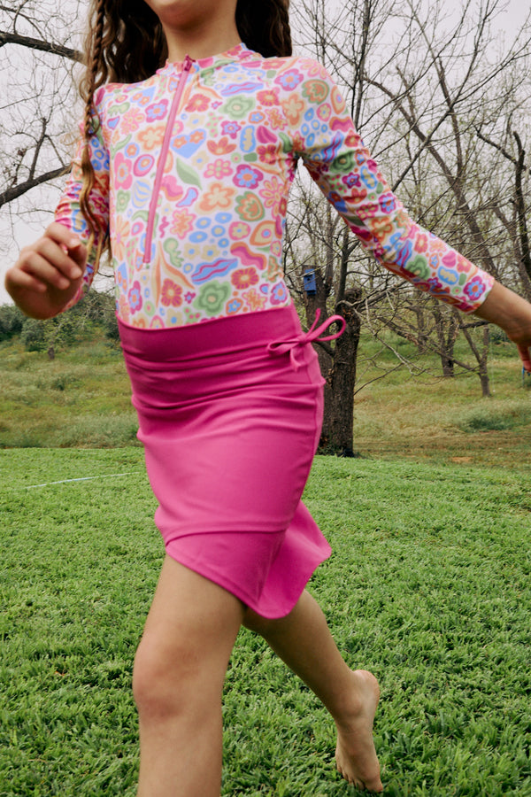 GIRLS PINK SKIRT