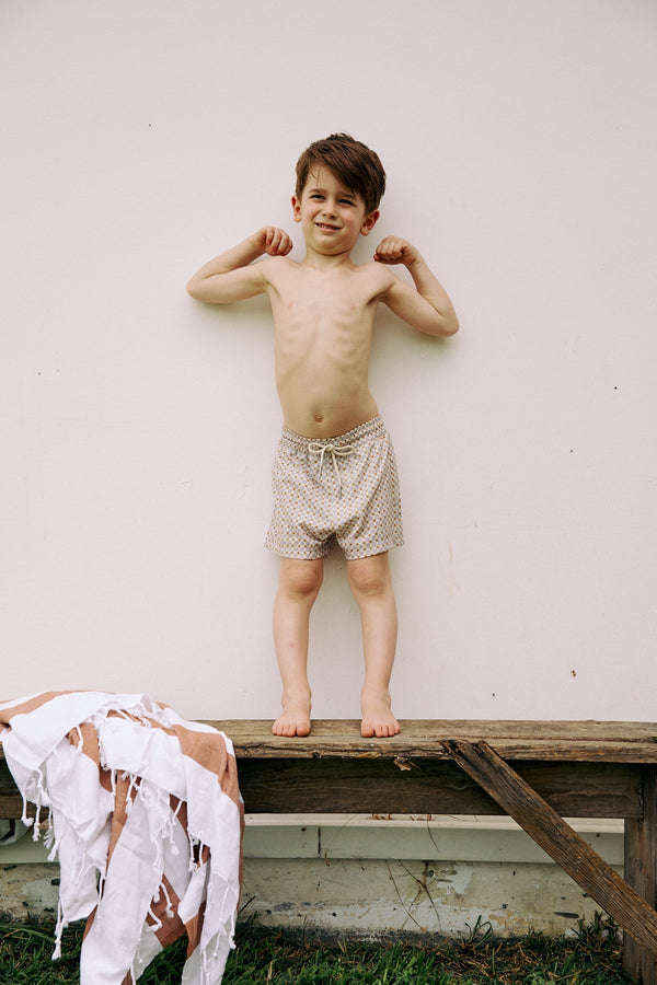 FLIRTT VACATION MODE BOYS SWIM SHORTS