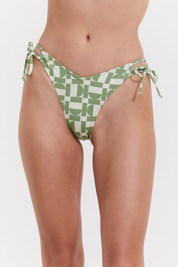 LET'S GO SIDE TIE BIKINI BOTTOM