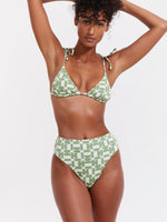 LET'S GO SMALL TRIANGLE BIKINI TOP