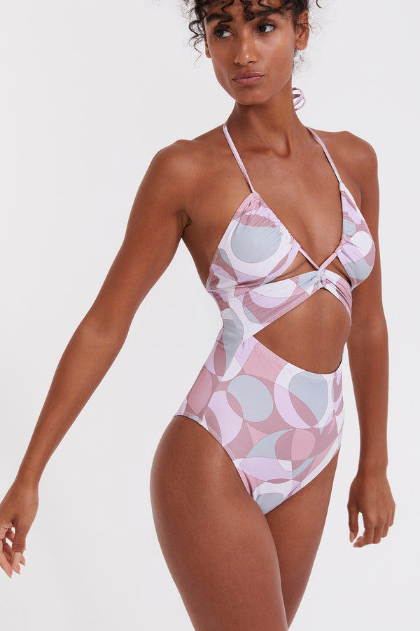 RETRO VIBES ONE PIECE CUT OUT