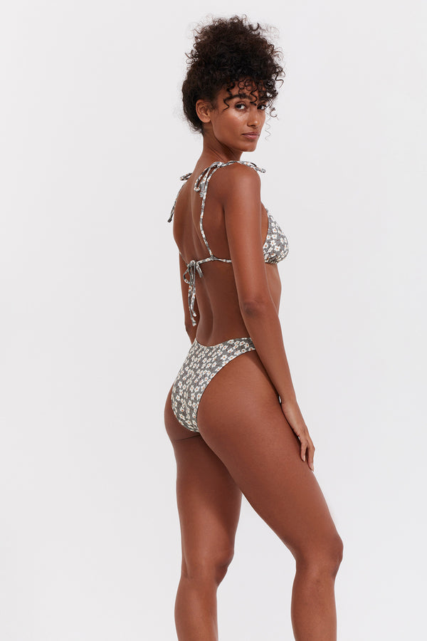 FIELD OF DREAMS SMALL TRIANGLE BIKINI TOP