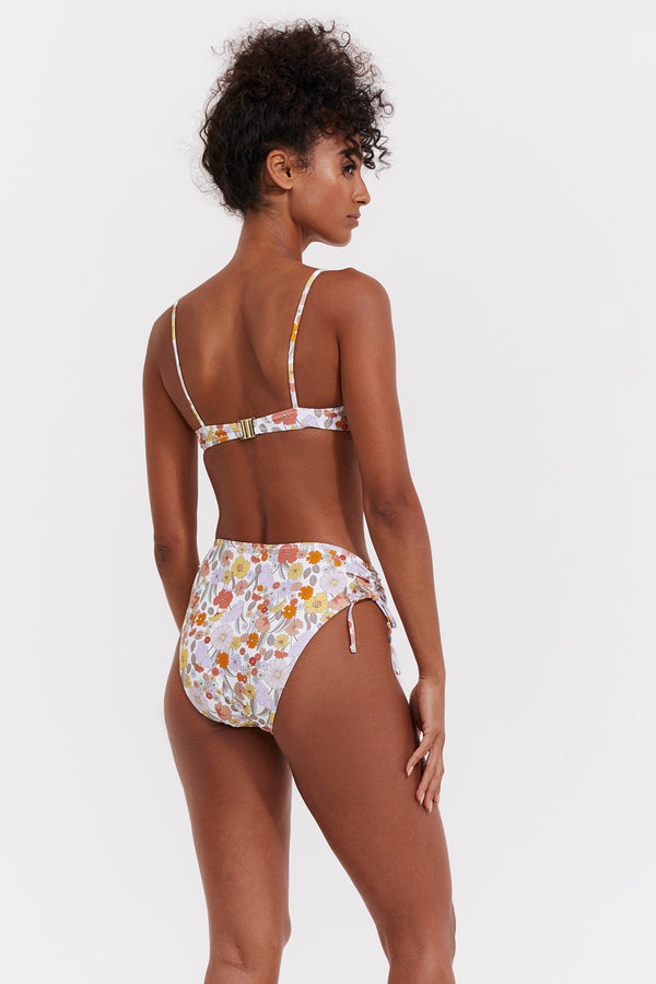 BOTANIC PARTY UNDERWIRE BIKINI TOP WITH FRONT TIE
