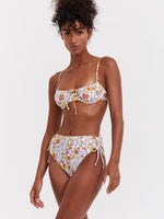 BOTANIC PARTY UNDERWIRE BIKINI TOP WITH FRONT TIE