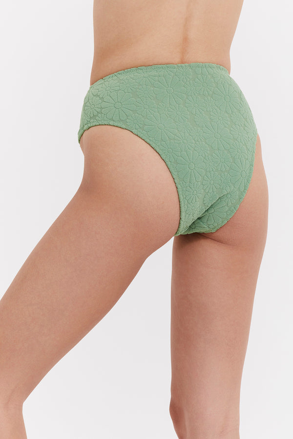 SPRING DAYS HIGH LEG HIGH WAIST BIKINI BOTTOM