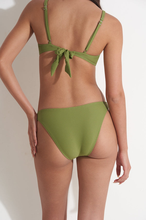 PILPEL BRALETTE IN GREEN TEXTURE