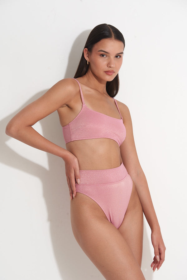 PILPEL BRALETTE IN PINK LUREX