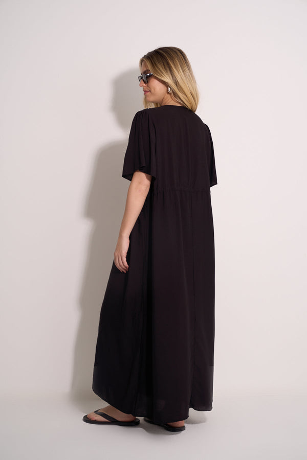BEACH KFTAN -BLACK