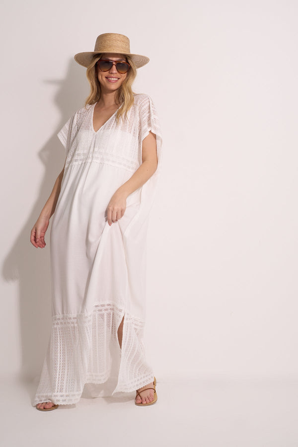 BEACH KFTAN - WHITE