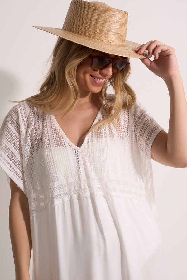 BEACH KFTAN - WHITE