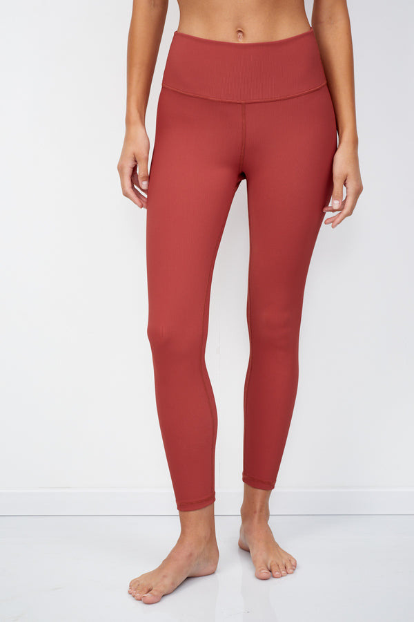 SPICE RIBBED HIGH WAIST LEGGING