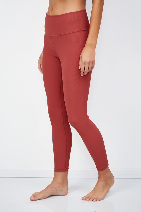 SPICE RIBBED HIGH WAIST LEGGING