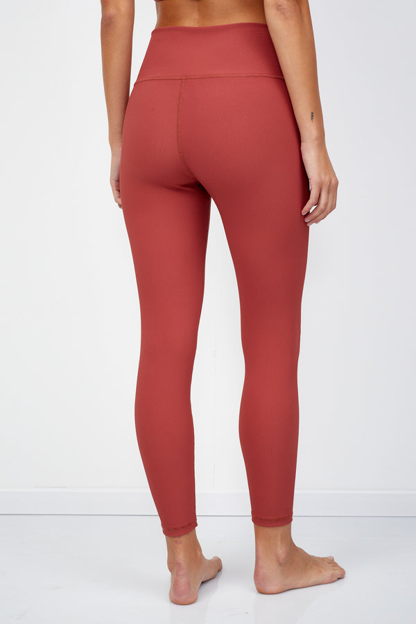SPICE RIBBED HIGH WAIST LEGGING