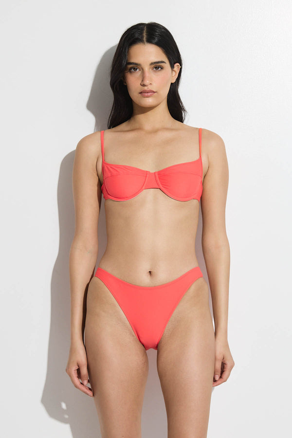 GOTTEX SIMPLY BIKINI TOP IN PEACH