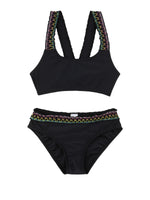 GIRLS BIKINI SET IN BLACK