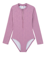 GIRLS LONG SLEEVED SWIMSUIT IN PINK