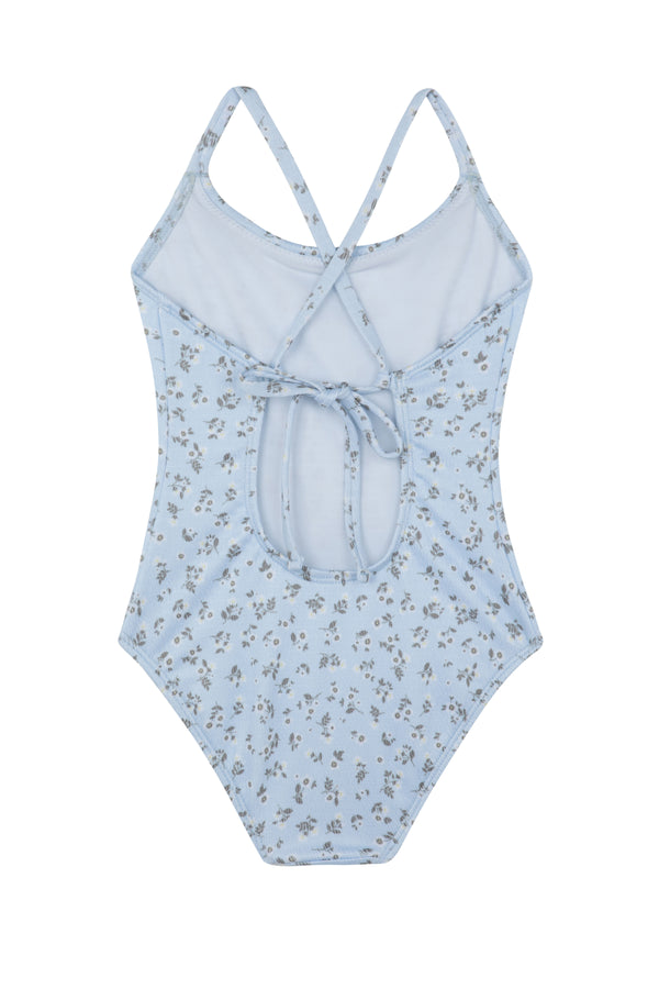 GIRLS SWIMSUIT IN BLUE